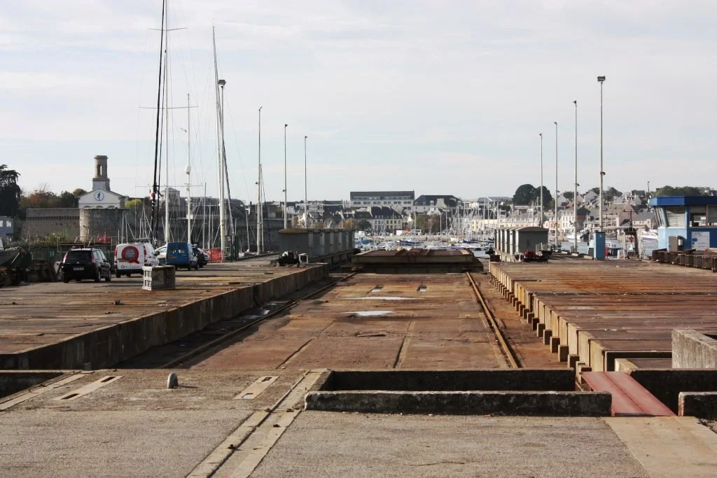 Concaneau la réparation navale.